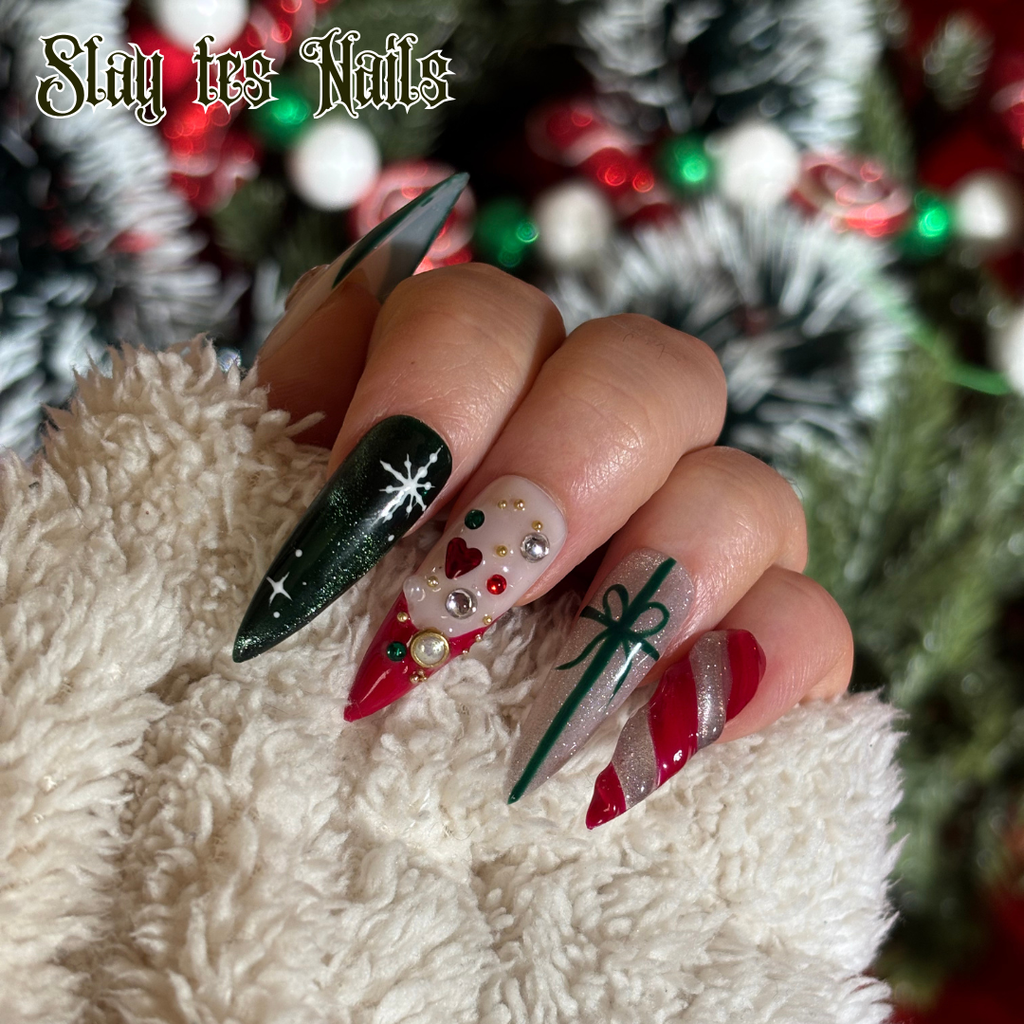 Precious present - Set de 10 Press-on nails