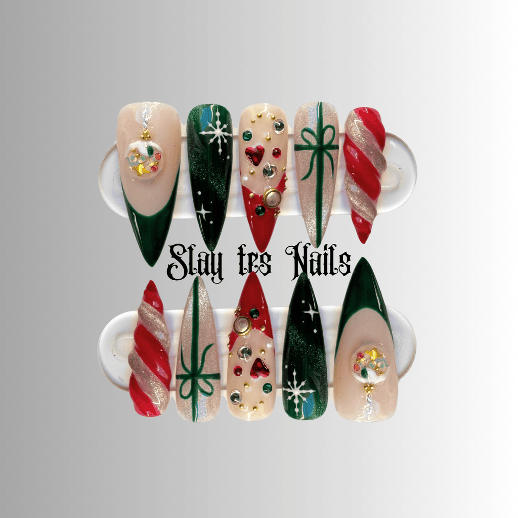 Precious present - Set de 10 Press-on nails