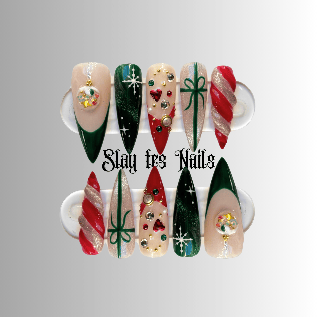 Precious present - Set de 10 Press-on nails