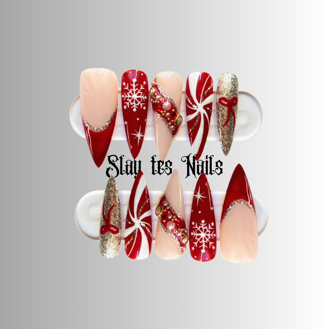 Canne à sucre - Set de 10 Press-on nails