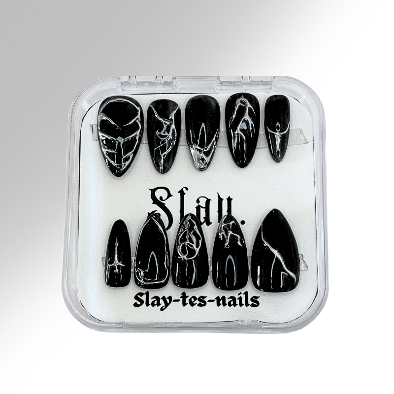 Dark matter - Set de 10 press on nails Slay tes Nails