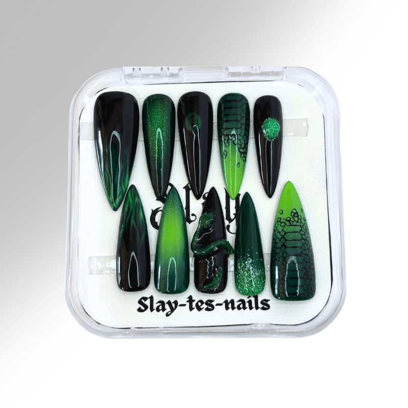 Vipère - Set de 10 press on nails Slay tes Nails