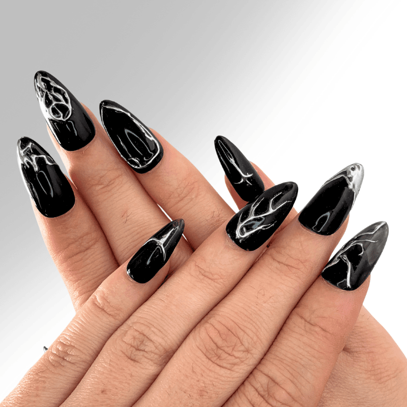 Dark matter - Set de 10 press on nails Slay tes Nails