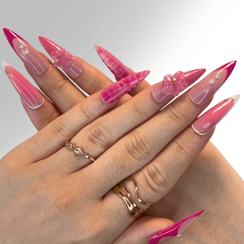 Pink Summer - Set de 10 press on nails Slay tes Nails